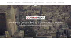 Desktop Screenshot of gothammediastrategies.com